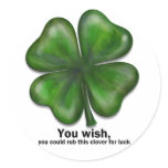 St. Patrick's Day, you wish stickers