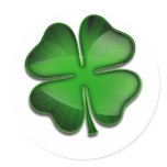 St. Patrick's Day Zing stickers