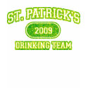 St Patricks Drinking Team t-shirts