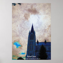 St Patrick's Gothic Revival Church Painting II Print