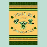 St Patrick's Irish Pirates Skull Poster / Print posters