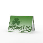 St. Patrick's Irish Shamrock Card
