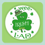St. Patrick's Irish Shamrock Stickers stickers