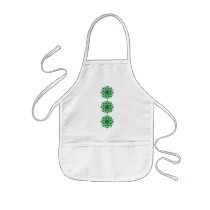 St. Patrick's Lucky Fleur de lis Apron