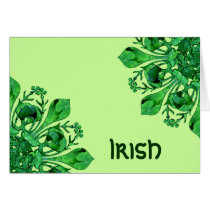 St. Patrick's Lucky Fleur de lis