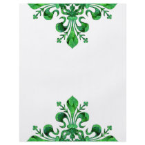 St. Patrick's Lucky Fleur de lis
