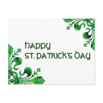 St. Patrick's Lucky Fleur de lis