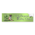 St Patricks - Me Lucky Charm - Boxer - Vindy bumper stickers
