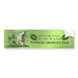 St Patricks - Me Lucky Charm - Chinese Crested bumper stickers