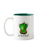 St. Patricks Optical Illusion Slante Pint Glasses