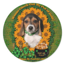 St Patricks - Pot of Gold - Beagle - Puppy