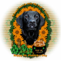 St Patricks - Pot of Gold - Labrador - Black -Gaug