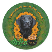 St Patricks - Pot of Gold - Labrador - Black -Gaug