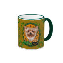 St Patricks - Pot of Gold - Yorkshire Terrier Coffee Mug