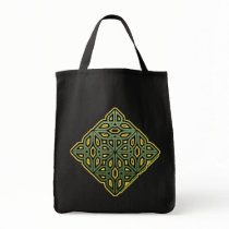 St. Patrick's Shamrock Knotwork Tote Bags