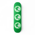 St. Patrick's Shamrock skateboards