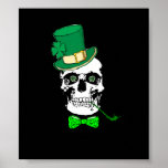 St. Patrick's Skull Poster posters