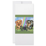 St Patricts Day Doxies rack cards