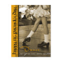 St Pats Dance No One's Watching Postcard