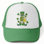 St. Pats Frog with Beer T-shirts and Gifts Hat