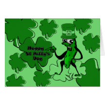 St Pats Pickle Card