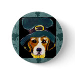 St. Patty Beagle buttons