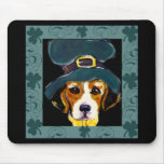 St. Patty Beagle mousepads