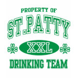 St Patty Drinking Team t-shirts