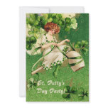 St. Patty's Day Girl Party Invitation