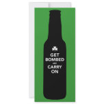 St. Patty's Day Invitation - Get Bombed & Carry On