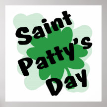 st pattys day posters