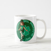 St. Patty's Day Sadie 16 Mug