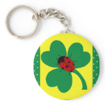 St. Patty's Ladybugs keychains