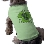 St Pawtrick's Patty Cat Doggie Tee pet clothing