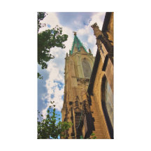 St Peter & Paul Church - Circa 1880 Gallery Wrapped Canvas
