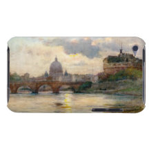 St Peter’s Rome From The Tiber iPod Touch Case-Mate Case