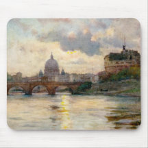 St Peter’s Rome From The Tiber Mouse Pads