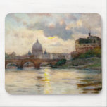 St Peter’s Rome From The Tiber mousepads