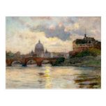 St Peter’s Rome From The Tiber Post Cards