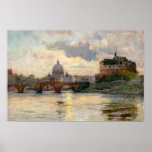 St Peter’s Rome From The Tiber posters