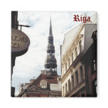 St Peter's Church, Riga, Latvia. magnets