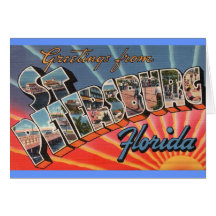 St. Petersburg Florida Greeting Cards