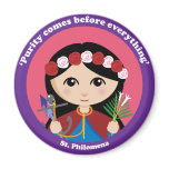 St. Philomena magnets