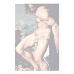 St. Sebastian By Tizian (Best Quality) Stationery