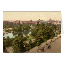 St Stephen's Green, Dublin Greeting Card