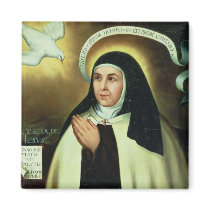 St. Theresa of Avila  1570 Fridge Magnet