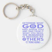 St. Thomas Aquinas Keychains