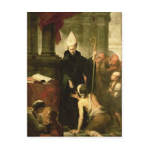St. Thomas of Villanueva Distributing Alms, 1678 Post Card