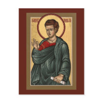 St. Thomas Prayer Card Postcards