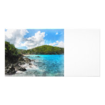 St. Thomas Shoreline Photo Card